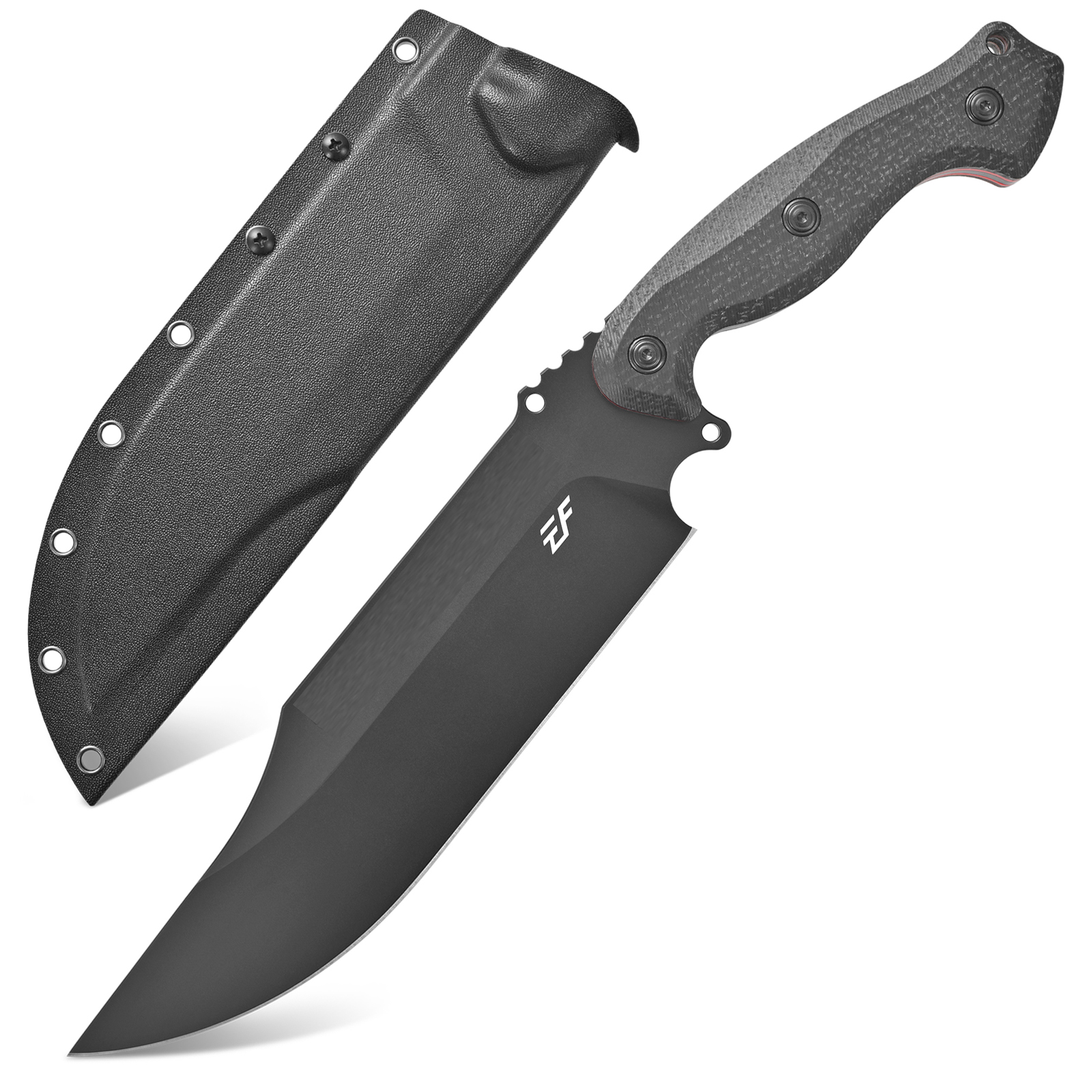 Bushcraft Knife Fixed - Eafengrow EF163 Fixed Blade Knife DC53