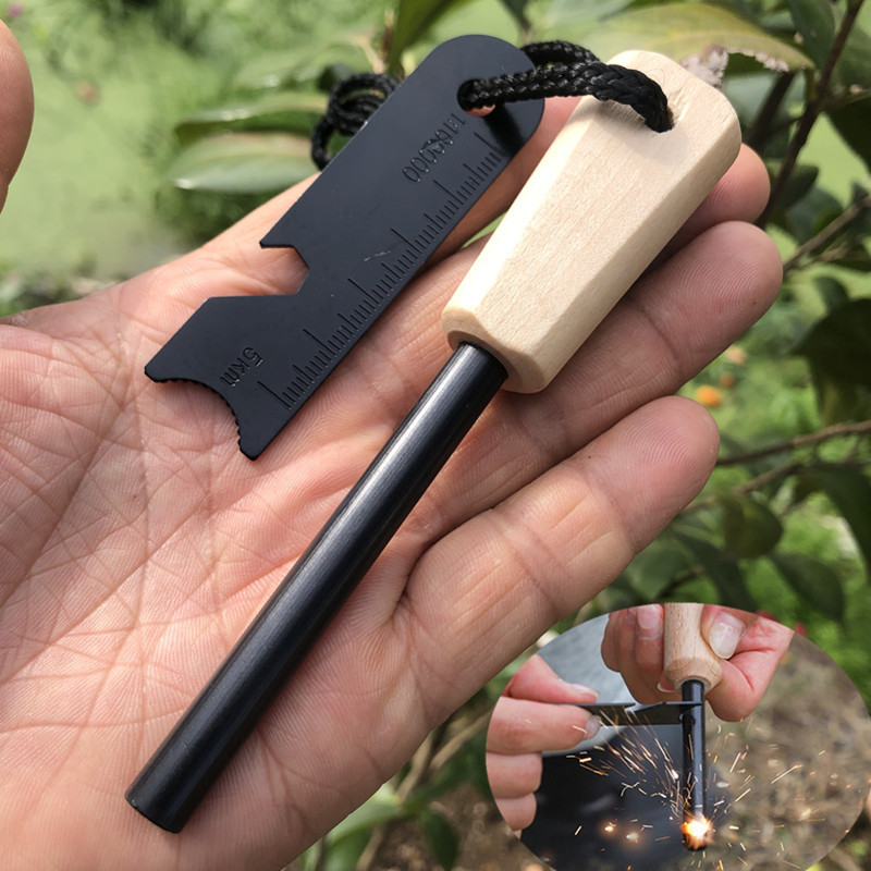Fire Starting Kit - New Wilderness Survival Portable Flint Kit