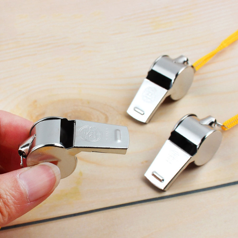 12Pcs Premium Metal Whistle Lo - Emergency Whistle Loud 评论和价格