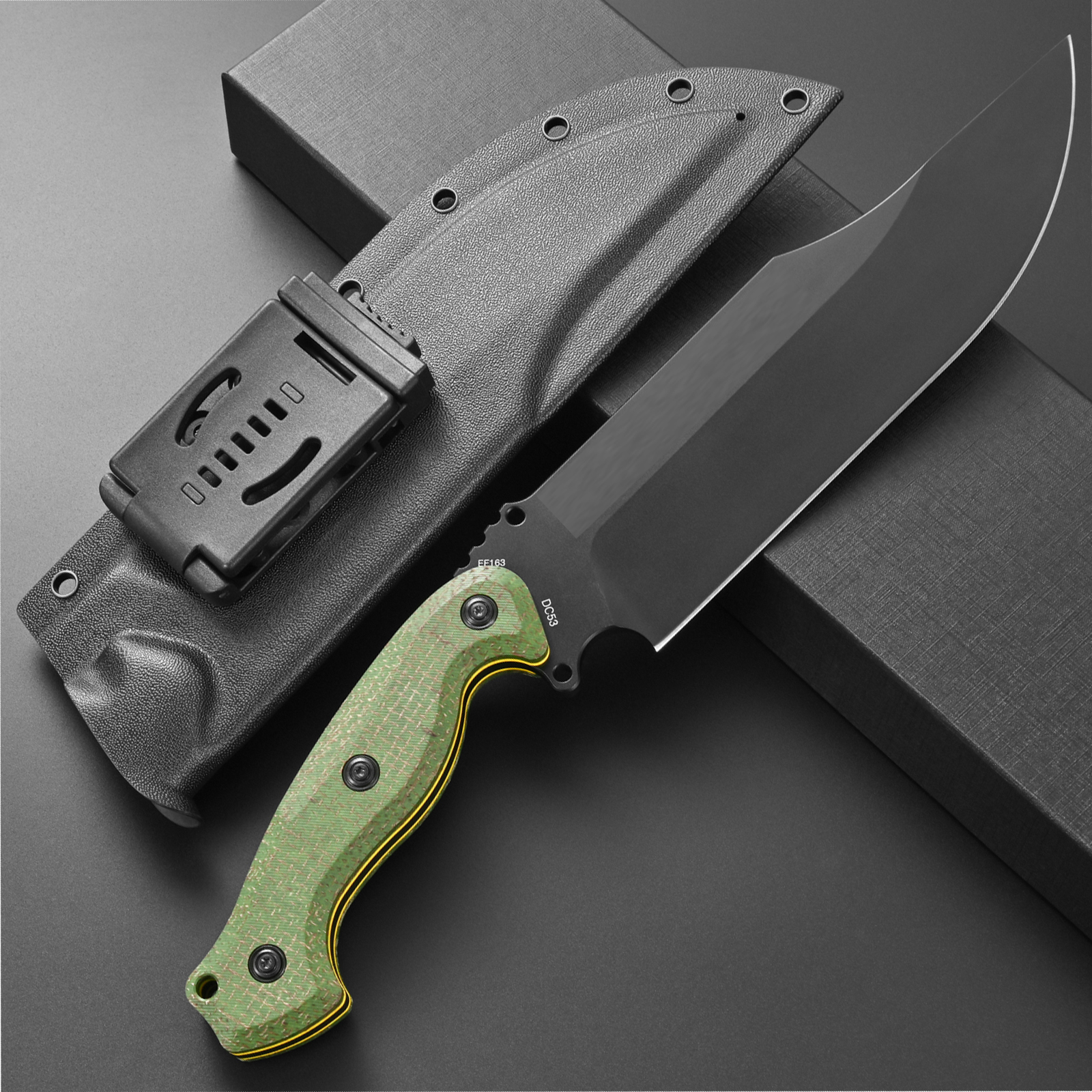 Eafengrow EF163 Fixed Blade Kn - Bushcraft Knife Fixed 评论和价格
