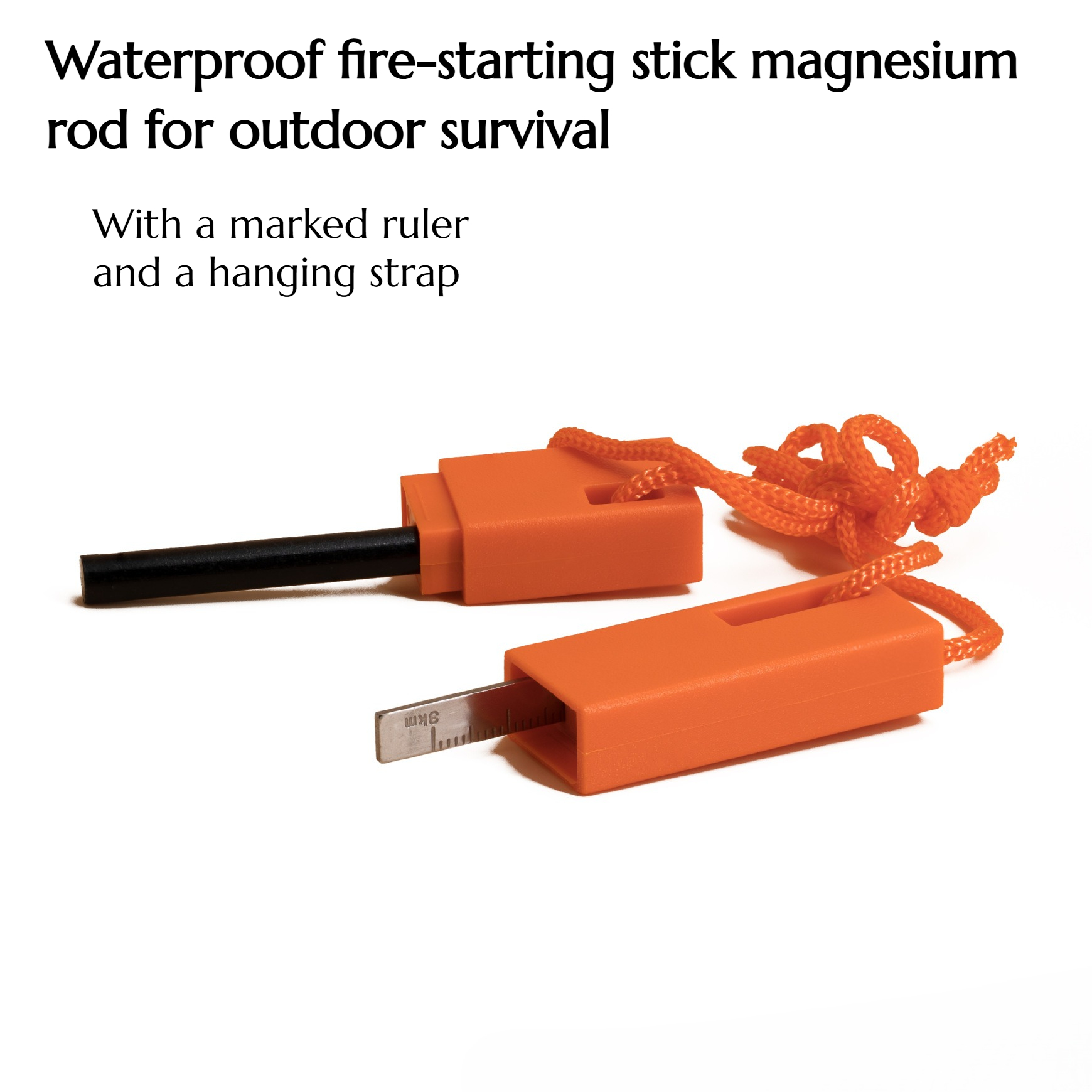 5PCS Outdoor Survival Waterpro - Magnesium Fire Starter 评论和价格