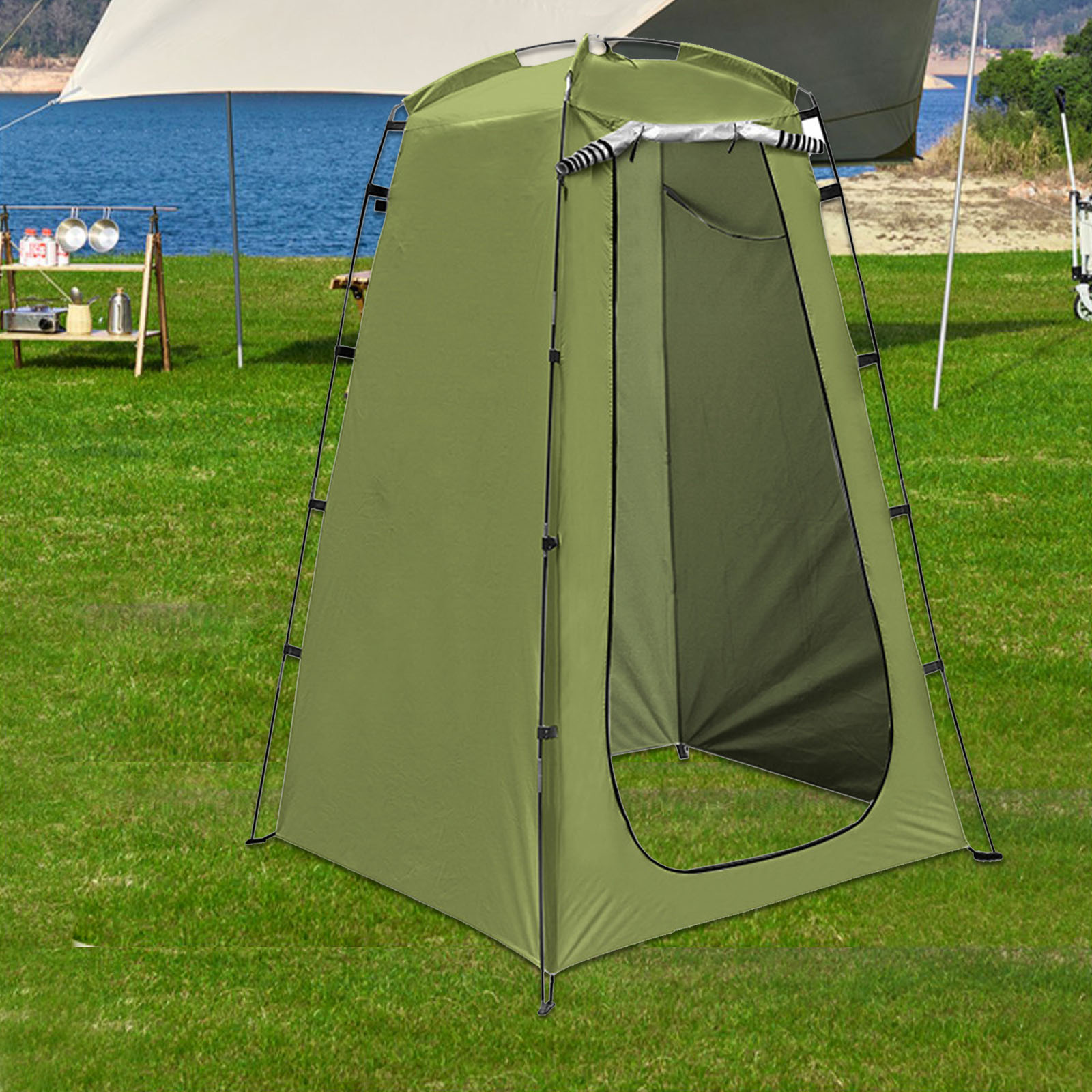 Camping Shower Tent Car Side B - Emergency Mylar Tent 评论和价格