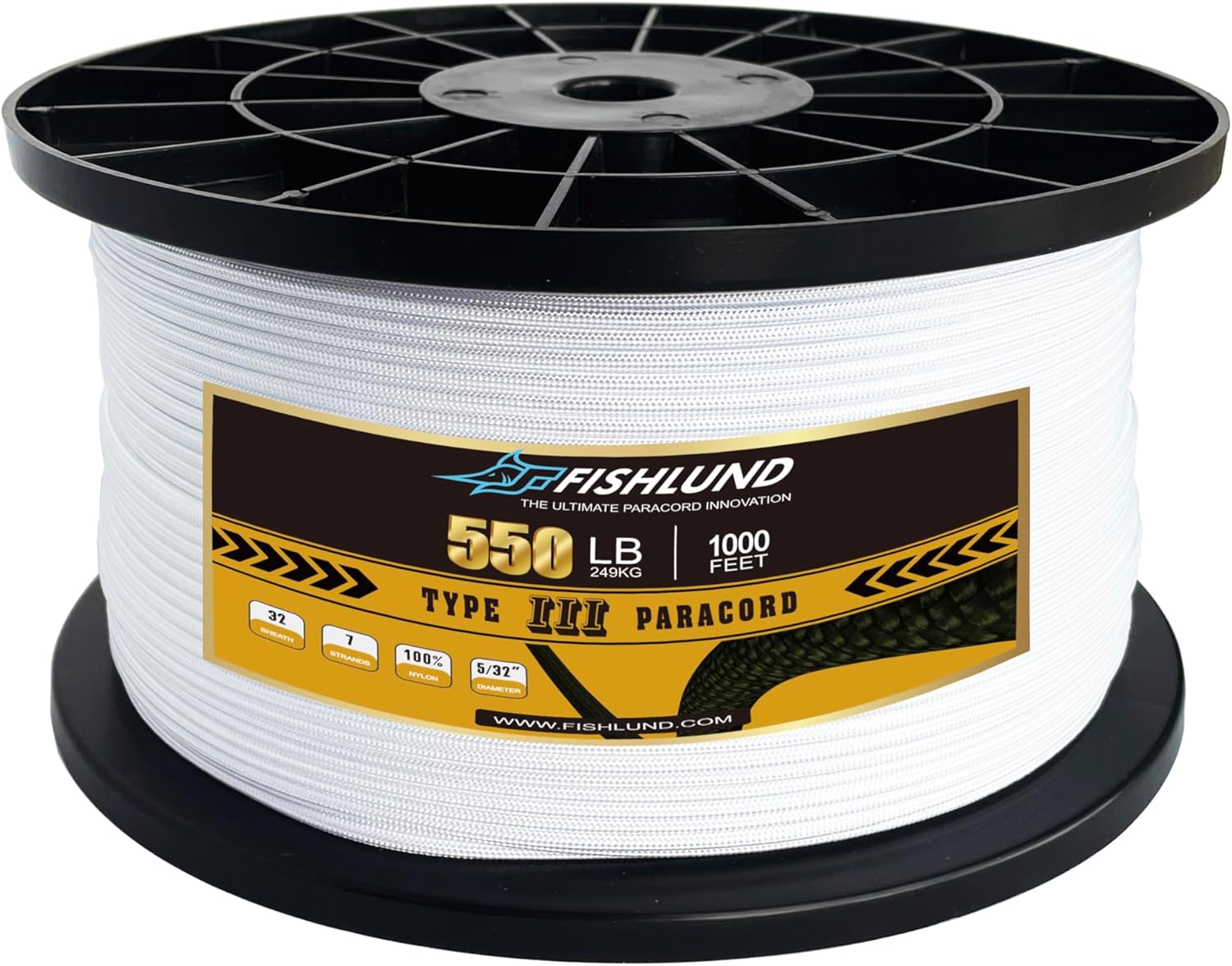 550lb Paracord Rope 1000ft 4mm - Para Cord 1000Ft 评论和价格