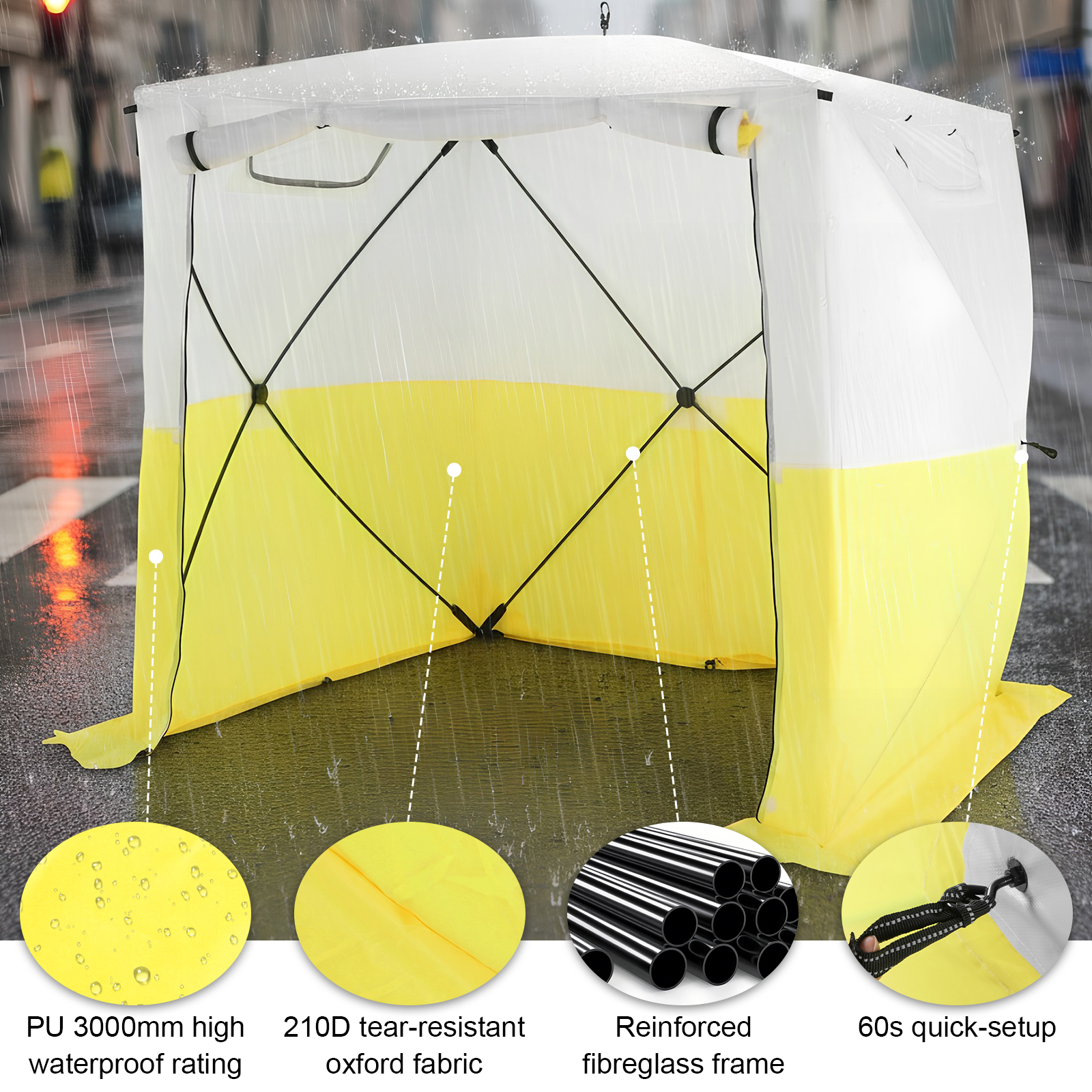 Instant Easy Up Canopy Tent Wa - Emergency Mylar Tent 评论和价格