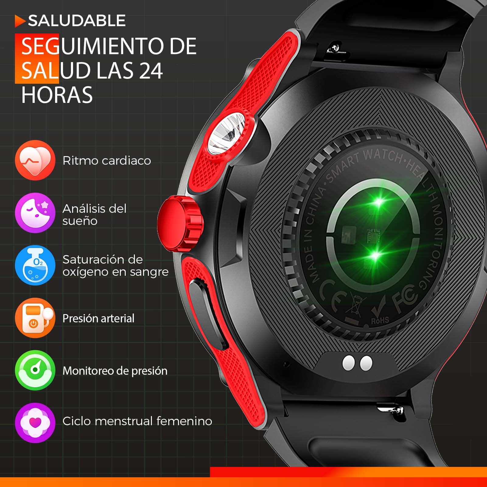 EIGIIS Smart Watch 3ATM Waterp - Compass Lensatic 评论和价格