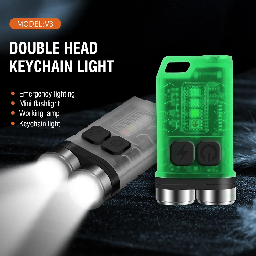 BORUiT V3 LED Keychain Portabl - Fishing Kit Compact 评论和价格