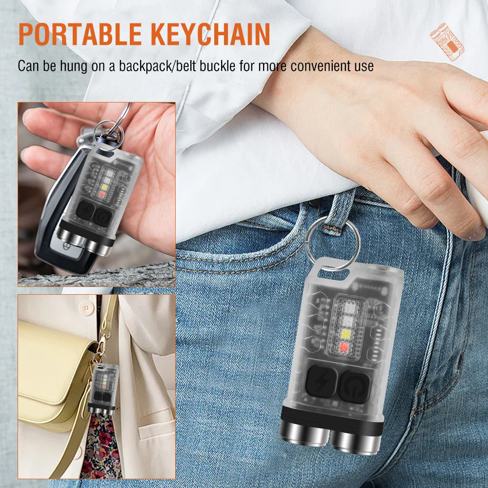 BORUiT V3 LED Keychain Portabl - Fishing Kit Compact 评论和价格