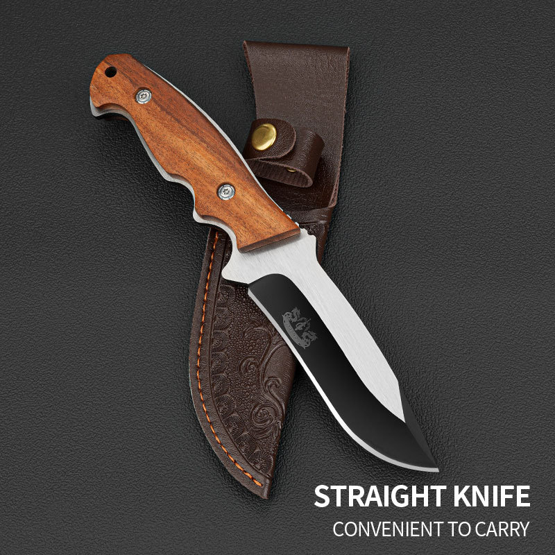 1PC Stainless Steel Kitchen Kn - Bushcraft Knife Fixed 评论和价格