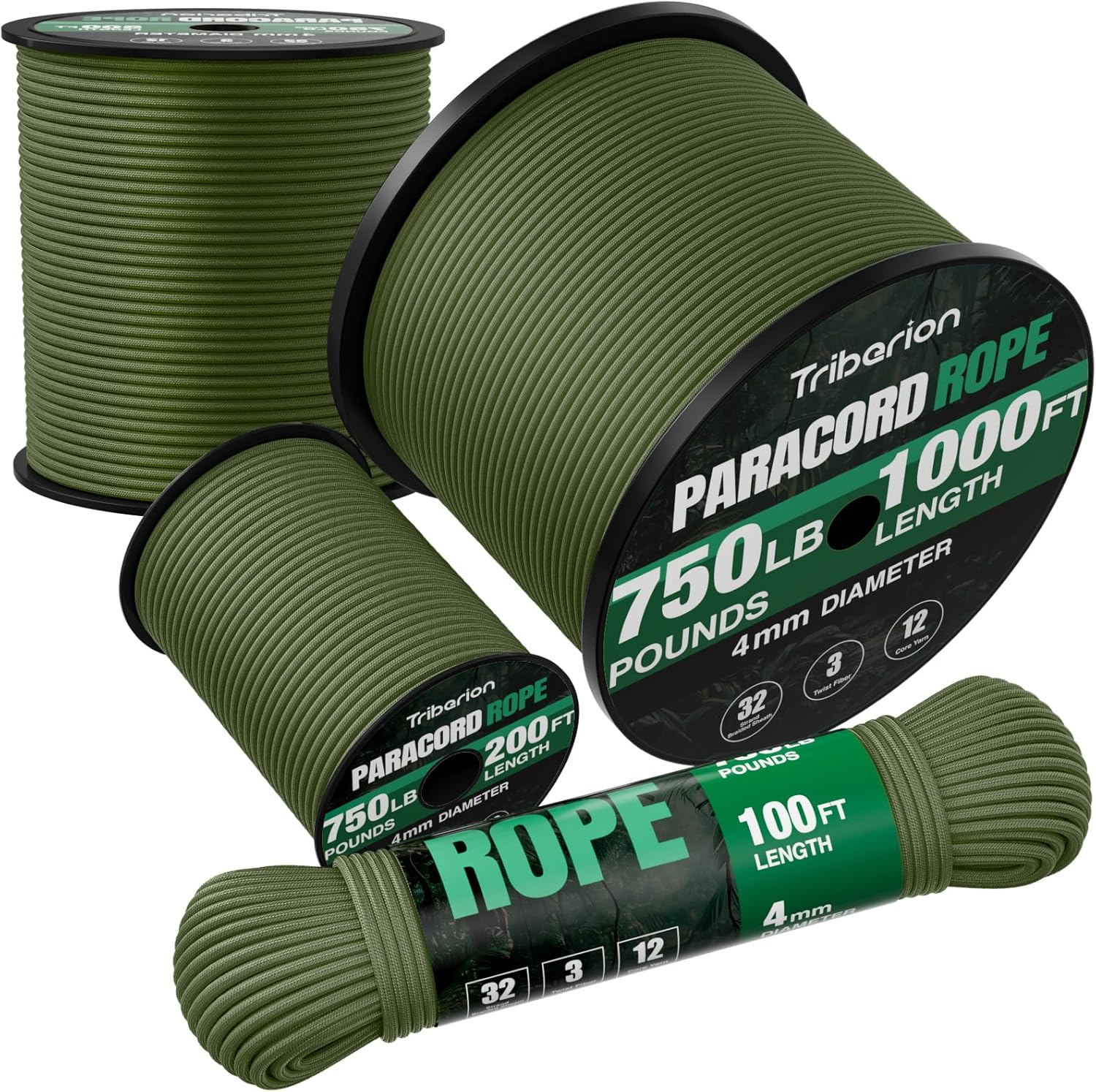 750lb Paracord Rope 1000ft/500 - Para Cord 1000Ft 评论和价格