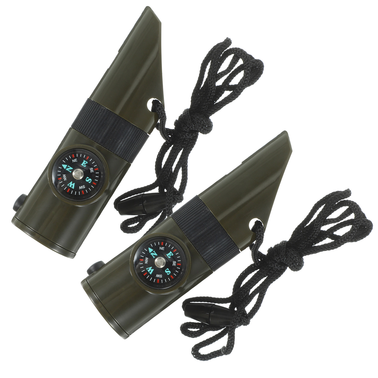 2Pcs 7-in-1 Emergency Survival - Emergency Whistle Loud 评论和价格
