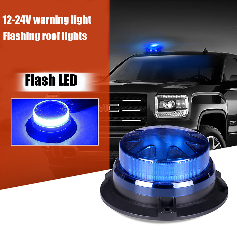 Magnetic Base LED Blue Emergen - Sos Light Strobe 评论和价格