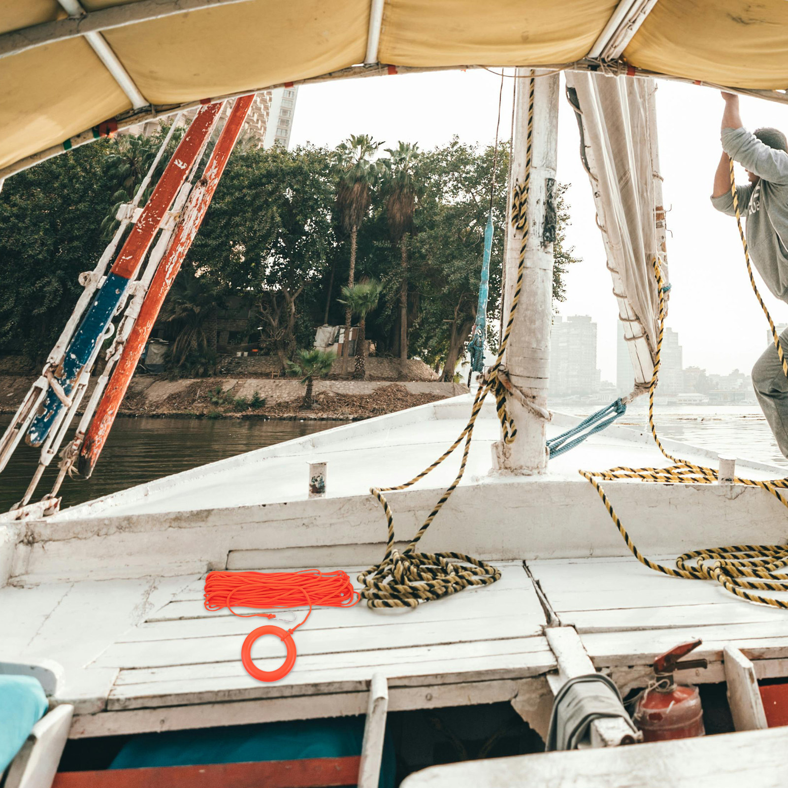Boat Throw Rings with Rope Eme - Rescue Rope Throw 评论和价格