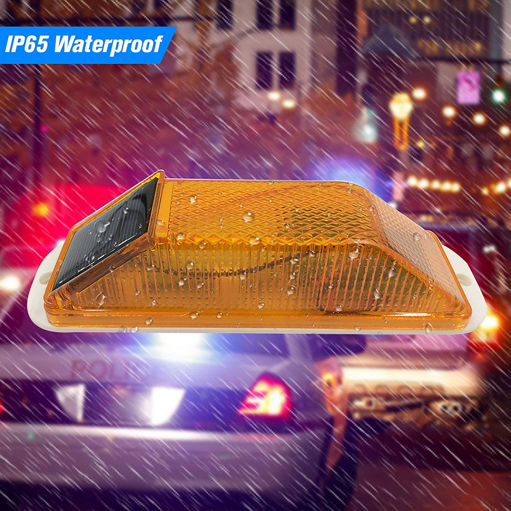 2Pcs Solar Strobe Warning Ligh - Sos Light Strobe 评论和价格