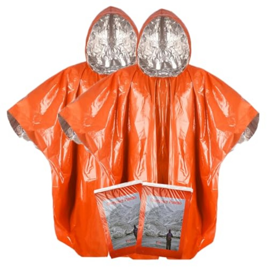 Thickened Emergency Rain Ponch - Emergency Poncho Rain 评论和价格