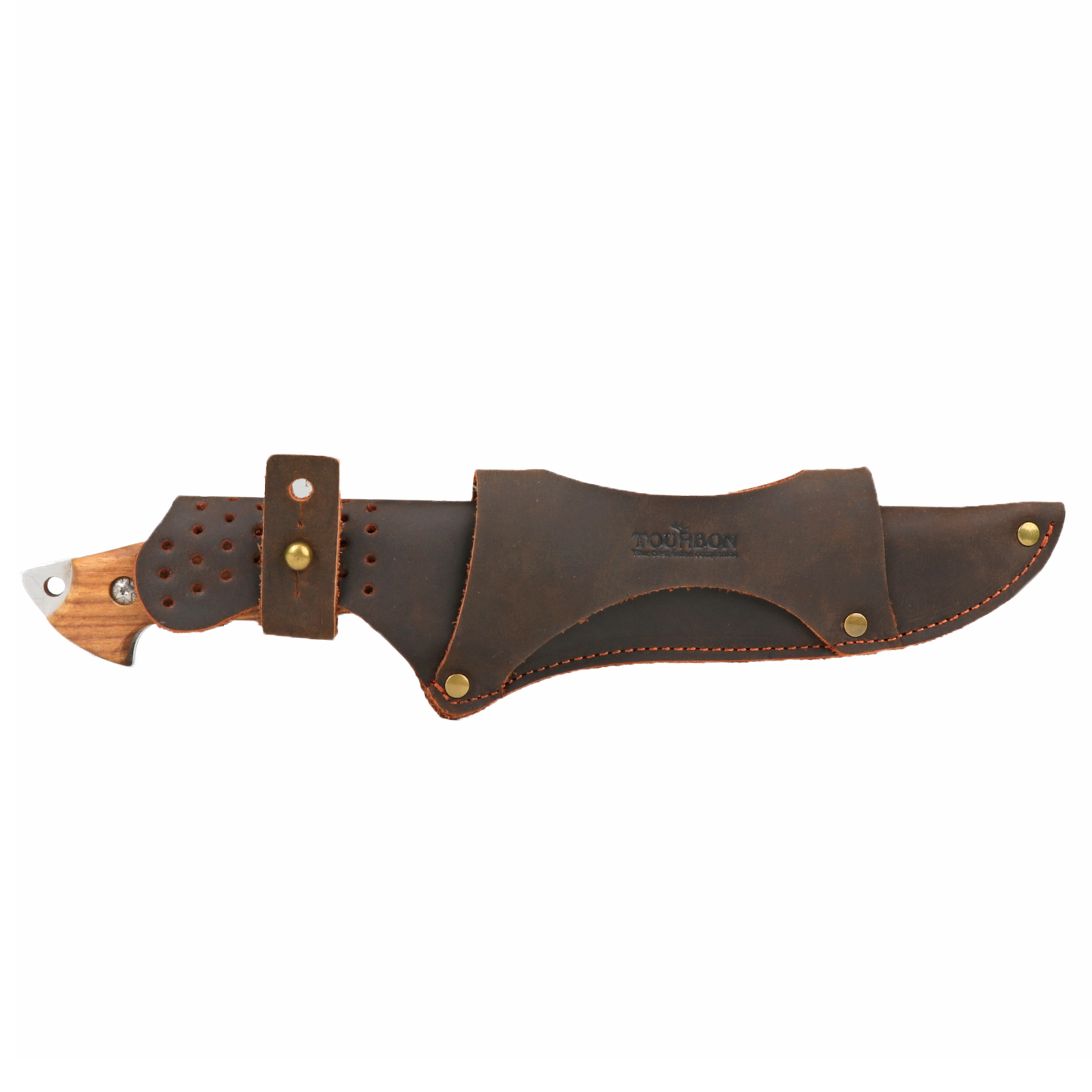 Tourbon Leather Tool Fixed Bla - Bushcraft Knife Fixed 评论和价格
