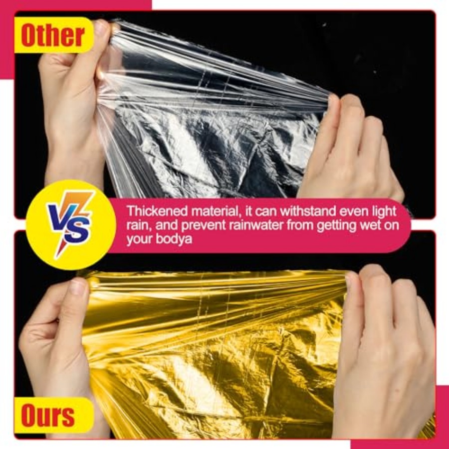 Handepo 100 Pack of Adult Rain - Emergency Poncho Rain 评论和价格