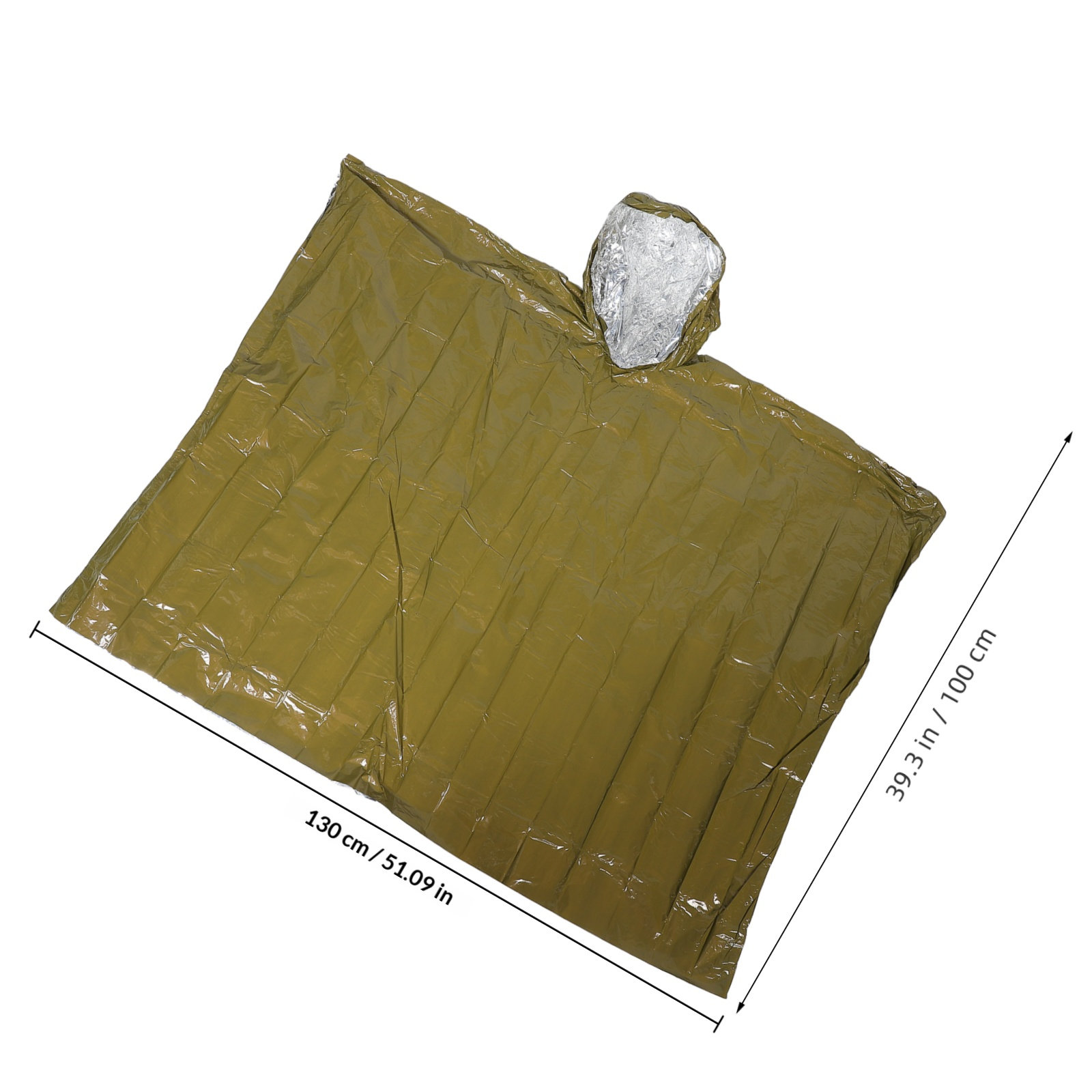 2Pcs Emergency Survival Poncho - Emergency Poncho Rain 评论和价格