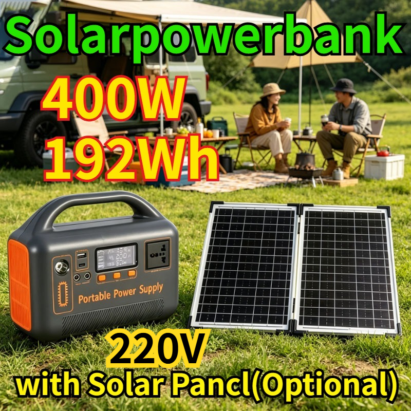 New 400W Portable Power Statio - Solar Emergency Charger 评论和价格