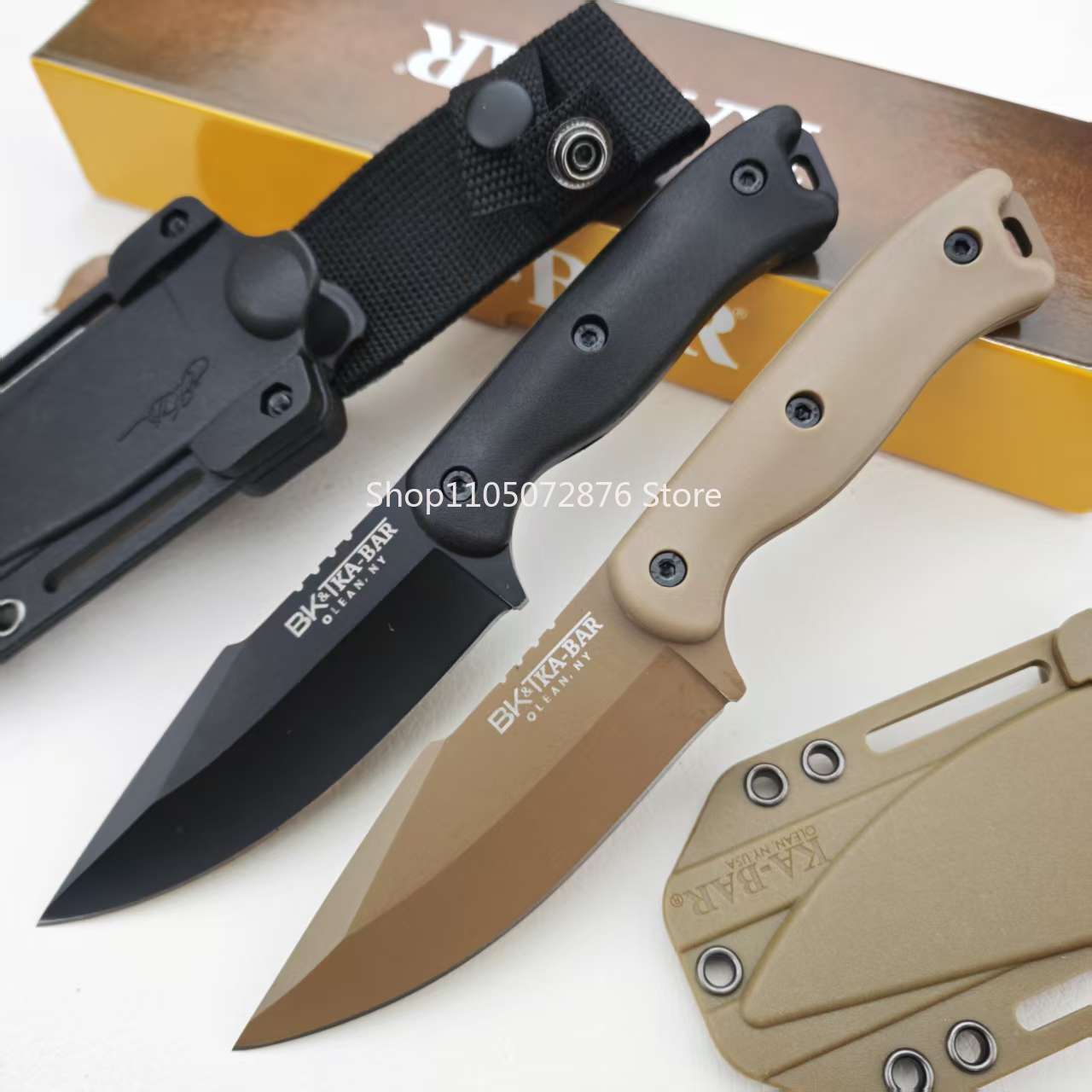 BK18 Outdoor Fixed Blade Utili - Bushcraft Knife Fixed 评论和价格