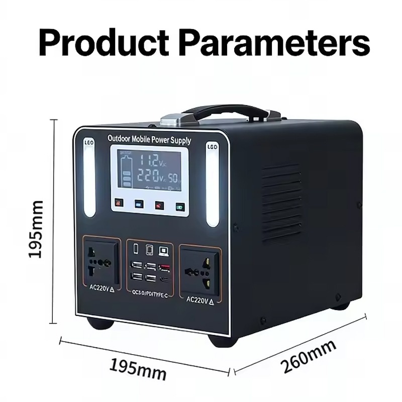 220V LiFePO4 Portable Power St - Solar Emergency Charger 评论和价格