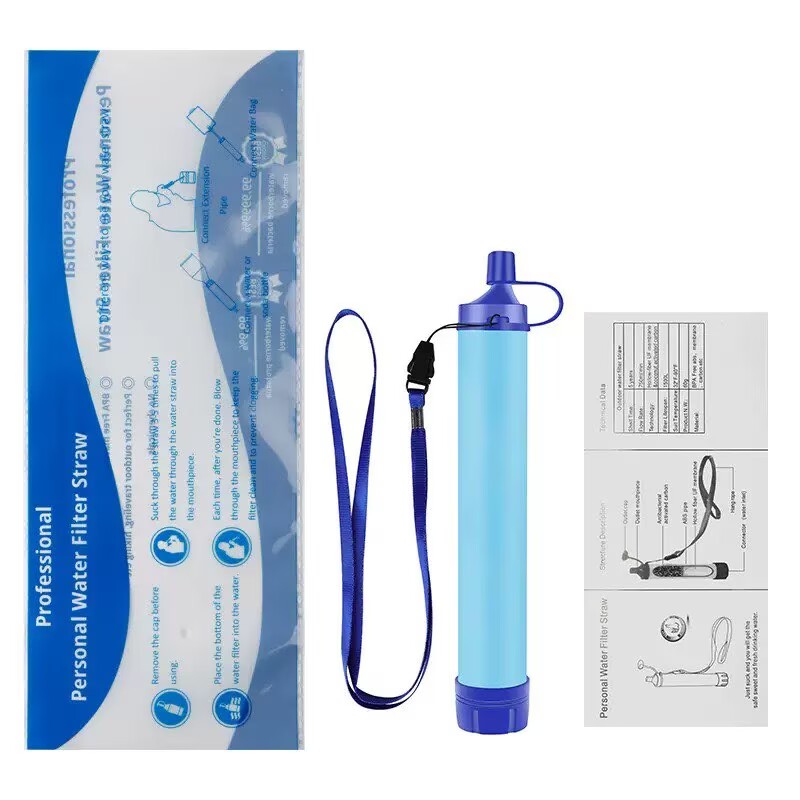 Portable Water Filter Straw, P - Water Purification Straw 评论和价格