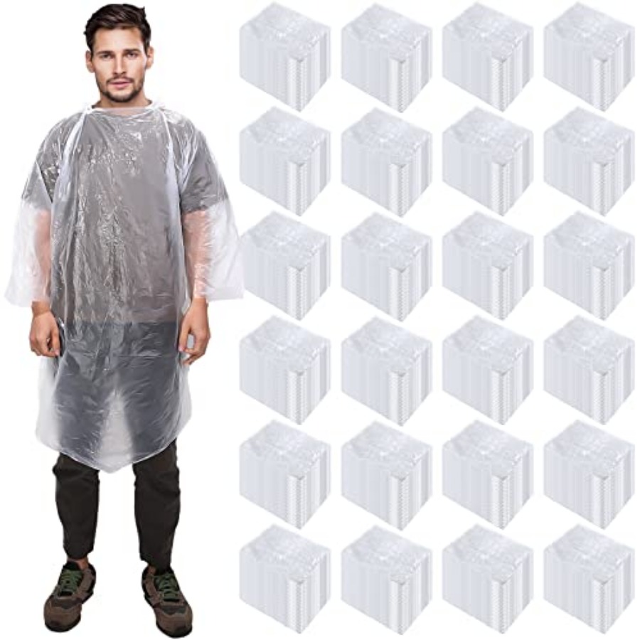 150 Pcs Disposable Rain Poncho - Emergency Poncho Rain 评论和价格