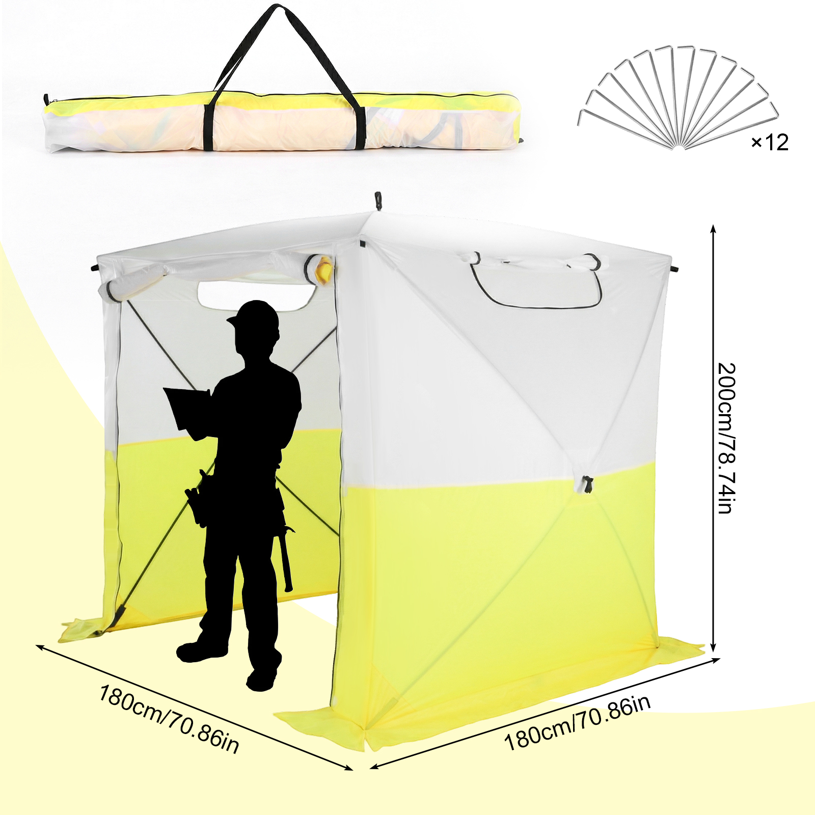 Compact Pop-Up Canopy Tent Wat - Emergency Mylar Tent 评论和价格