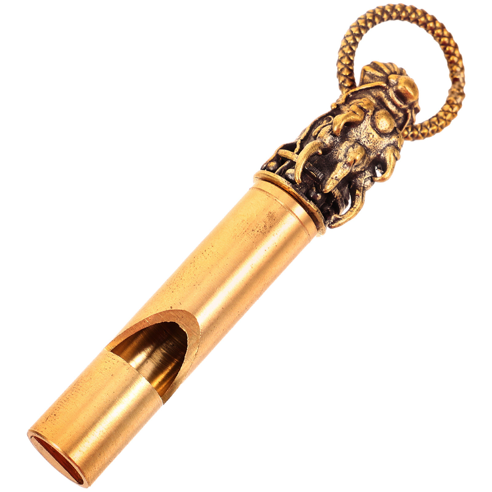 Copper Animal Head Whistle Dec - Emergency Whistle Loud 评论和价格