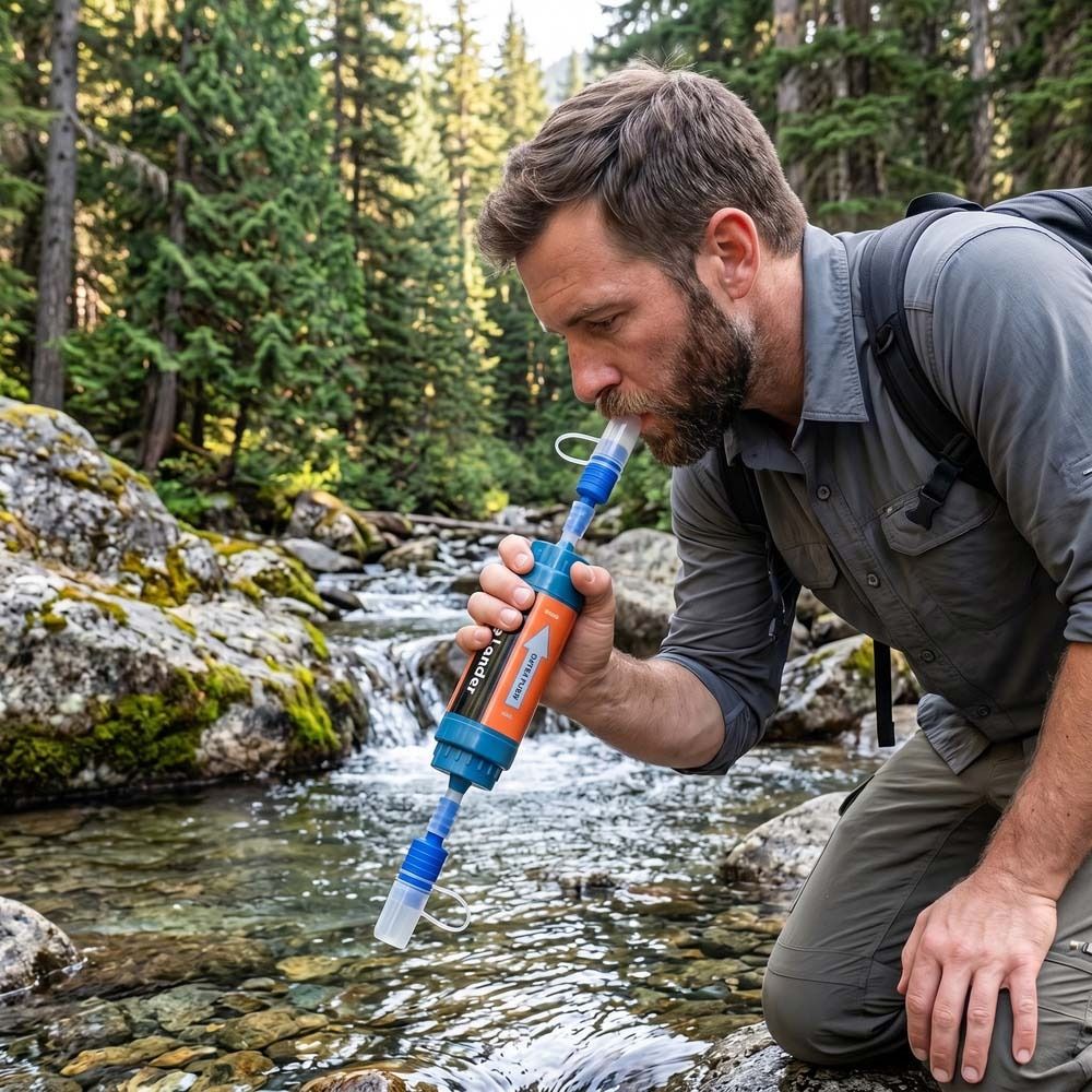 Mini Mini Water Filter Straw S - Water Purification Straw 评论和价格