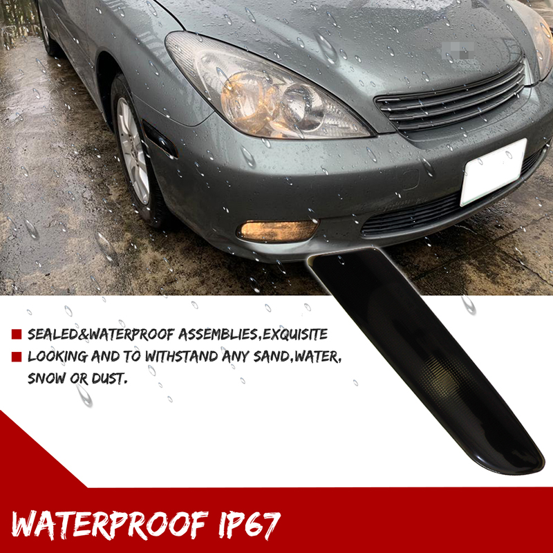 Smoked Lens Front Bumper Side  - Signal Flare Kit 评论和价格