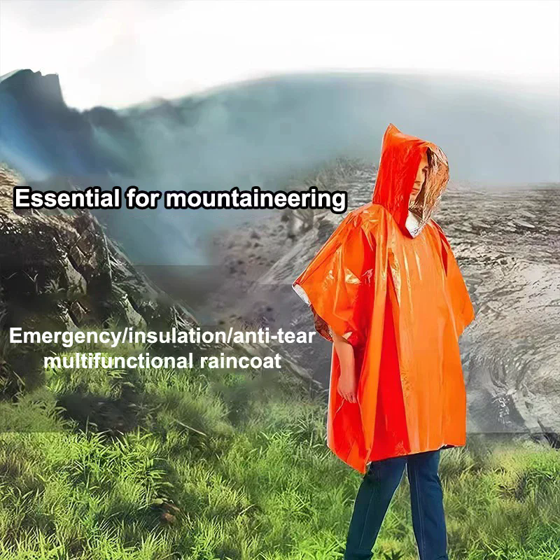 4PCS Emergency Survival Rain H - Survival Blanket Reflective 评论和价格