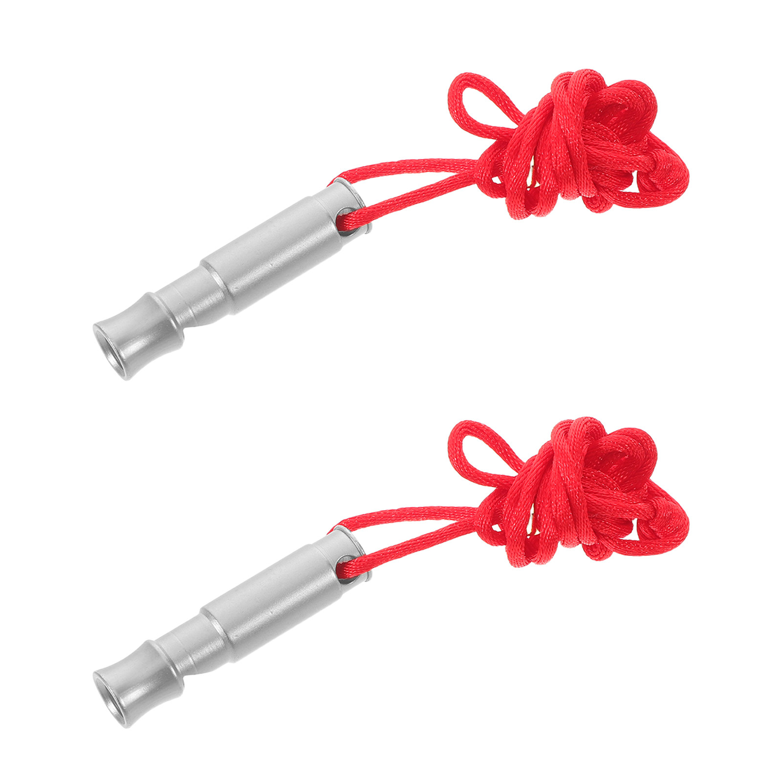 2Pcs Mini Stainless Steel Surv - Emergency Whistle Loud 评论和价格