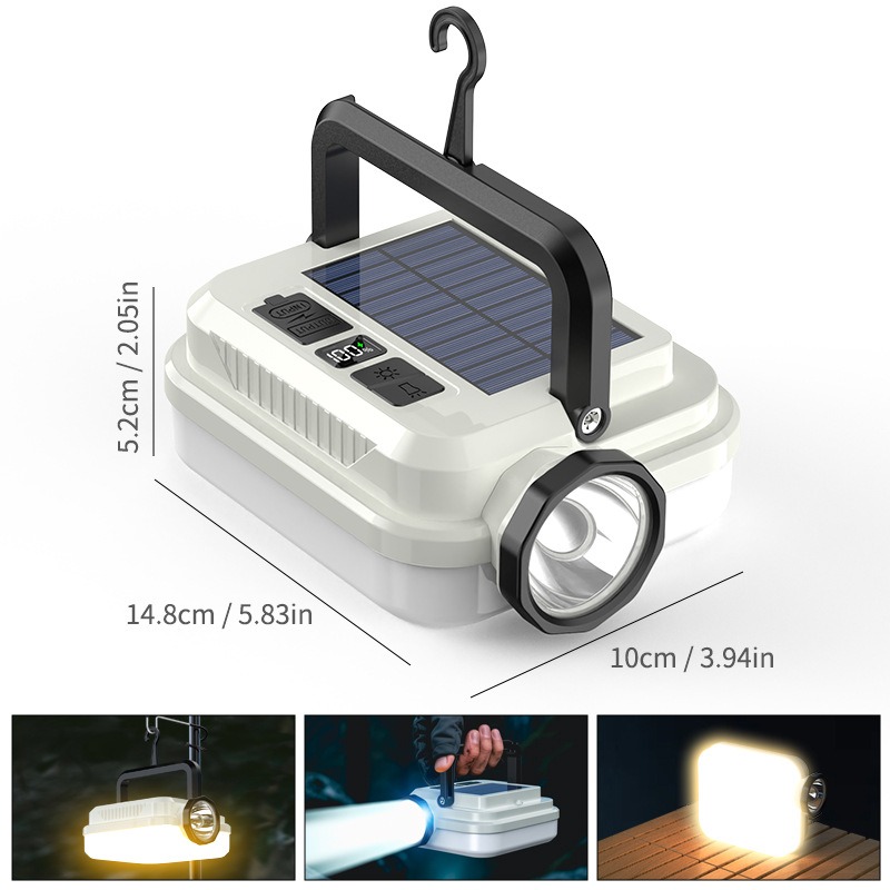 PACOONE Multifunctional Campin - Solar Emergency Charger 评论和价格