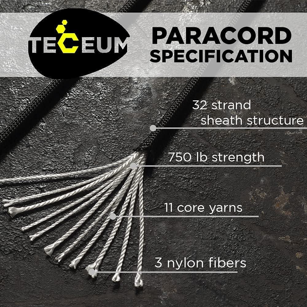750 lb Paracord Rope 1000ft/20 - Para Cord 1000Ft 评论和价格
