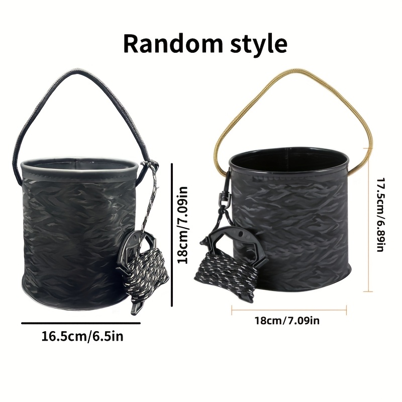 Collapsible Fishing Bucket Por - Water Bag Collapsible 评论和价格