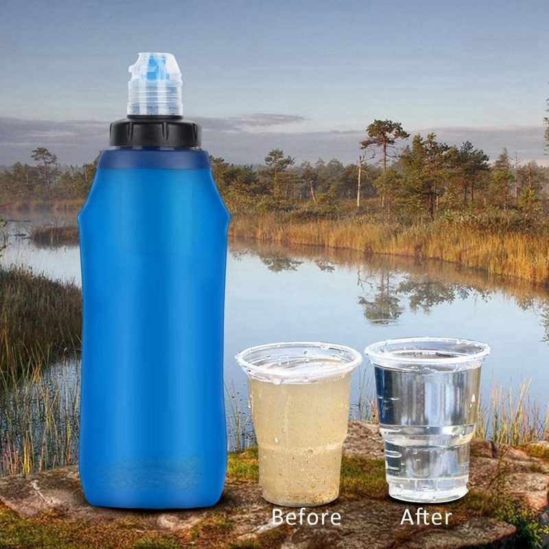 500Ml Water Filter Bottle Wate - Water Purification Straw 评论和价格
