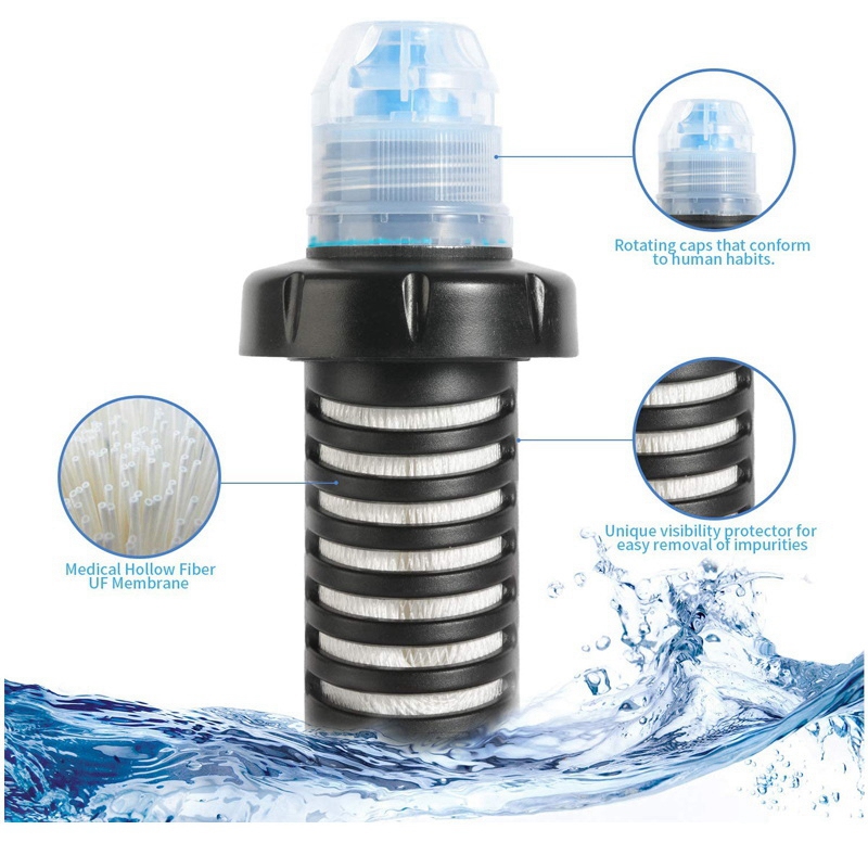 500Ml Water Filter Bottle Wate - Water Purification Straw 评论和价格