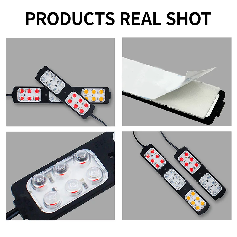 1PCS Truck LED Light Side Flas - Sos Light Strobe 评论和价格