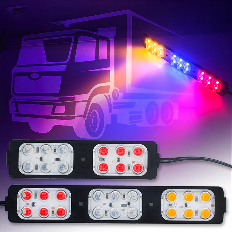 1PCS Truck LED Light Side Flas - Sos Light Strobe 评论和价格