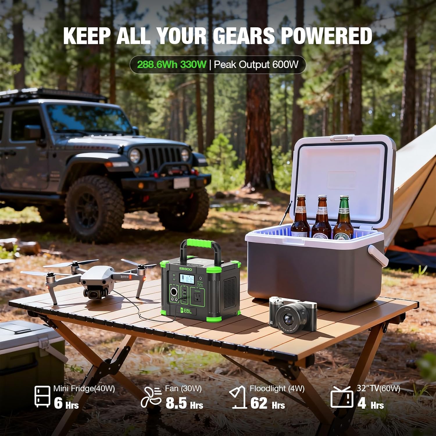 330W Portable Power Station 28 - Solar Emergency Charger 评论和价格